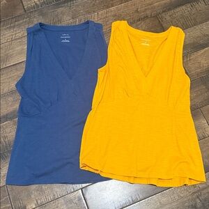 Banana Republic Vivid Yellow Tank Top